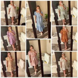 Trendee clothes, puff dress